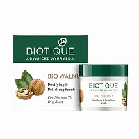 Скраб для сухой и нормальной кожи "Био Грецкий орех" 50 г, Biotique